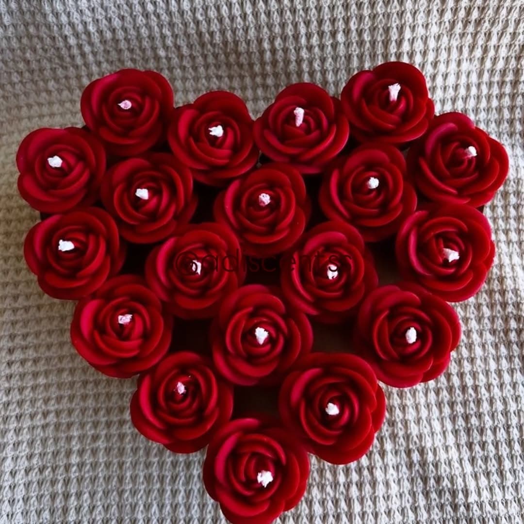 Classic Mini Rose Candle